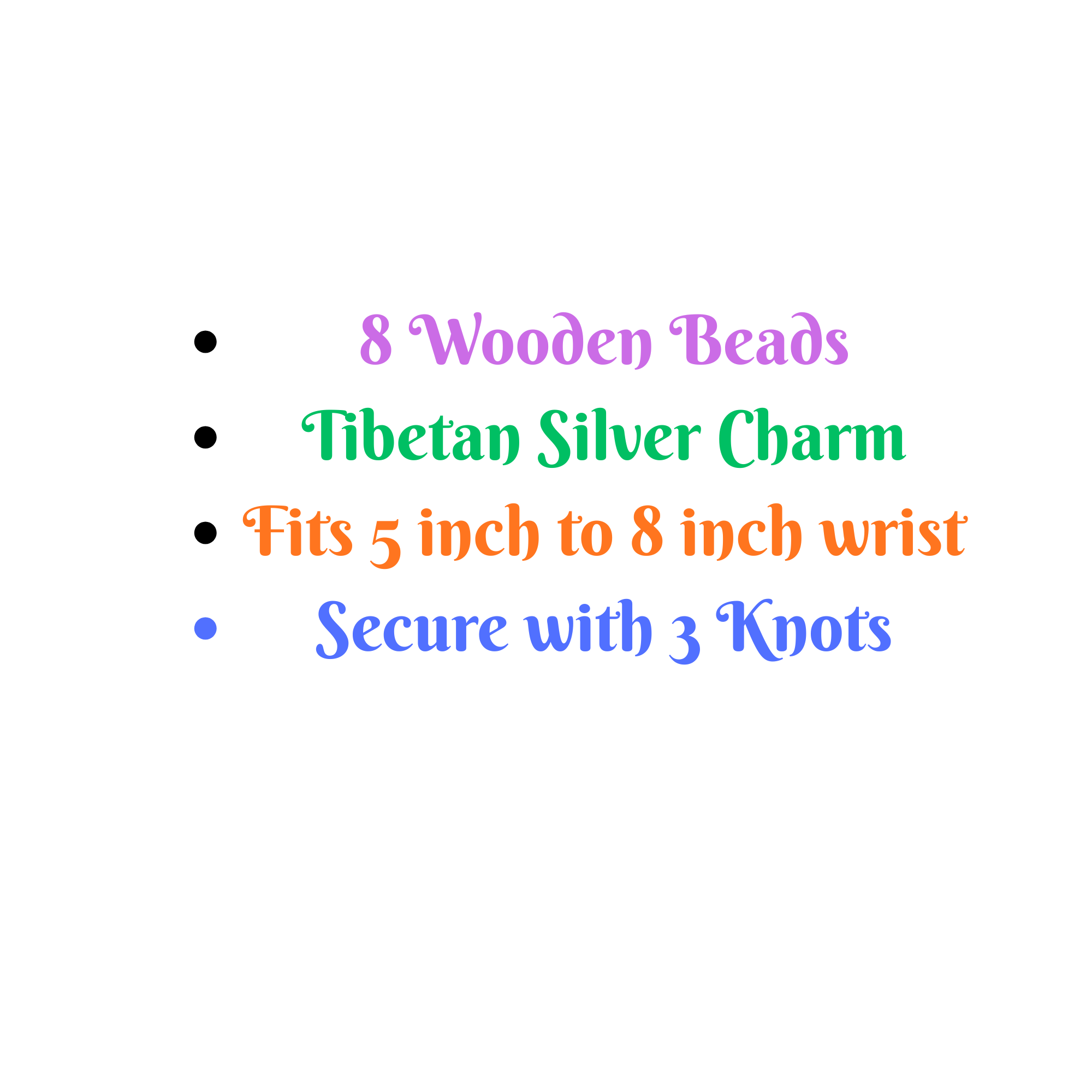 Good Luck Wish Bracelet with Horseshoe Charm