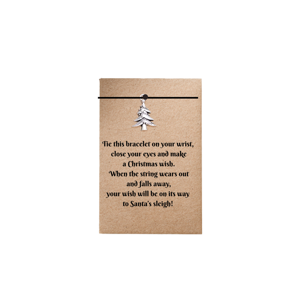 Christmas Wish Bracelet Gift Card With Envelope