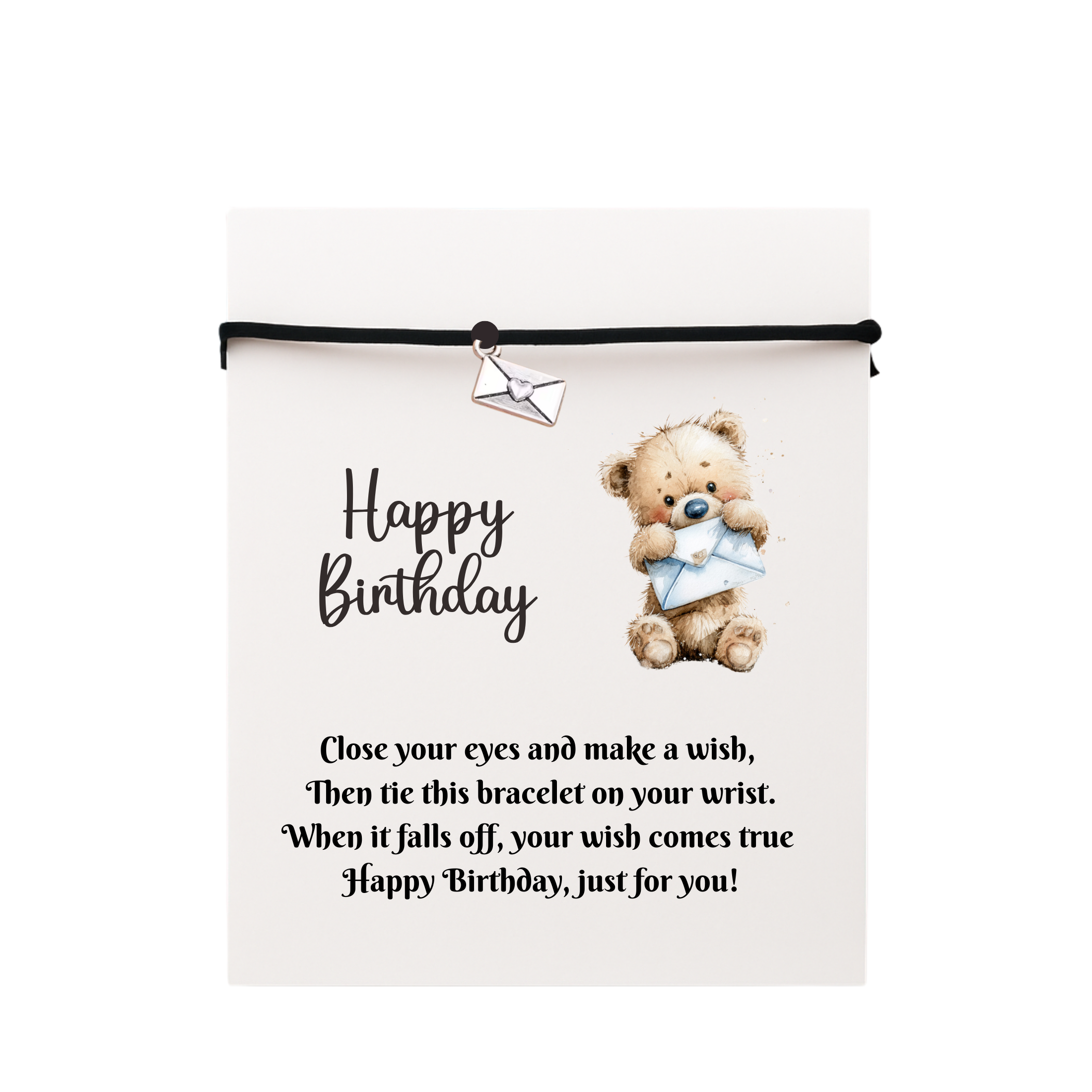 Birthday Envelope Wish Bracelet Gift Card With Envelope