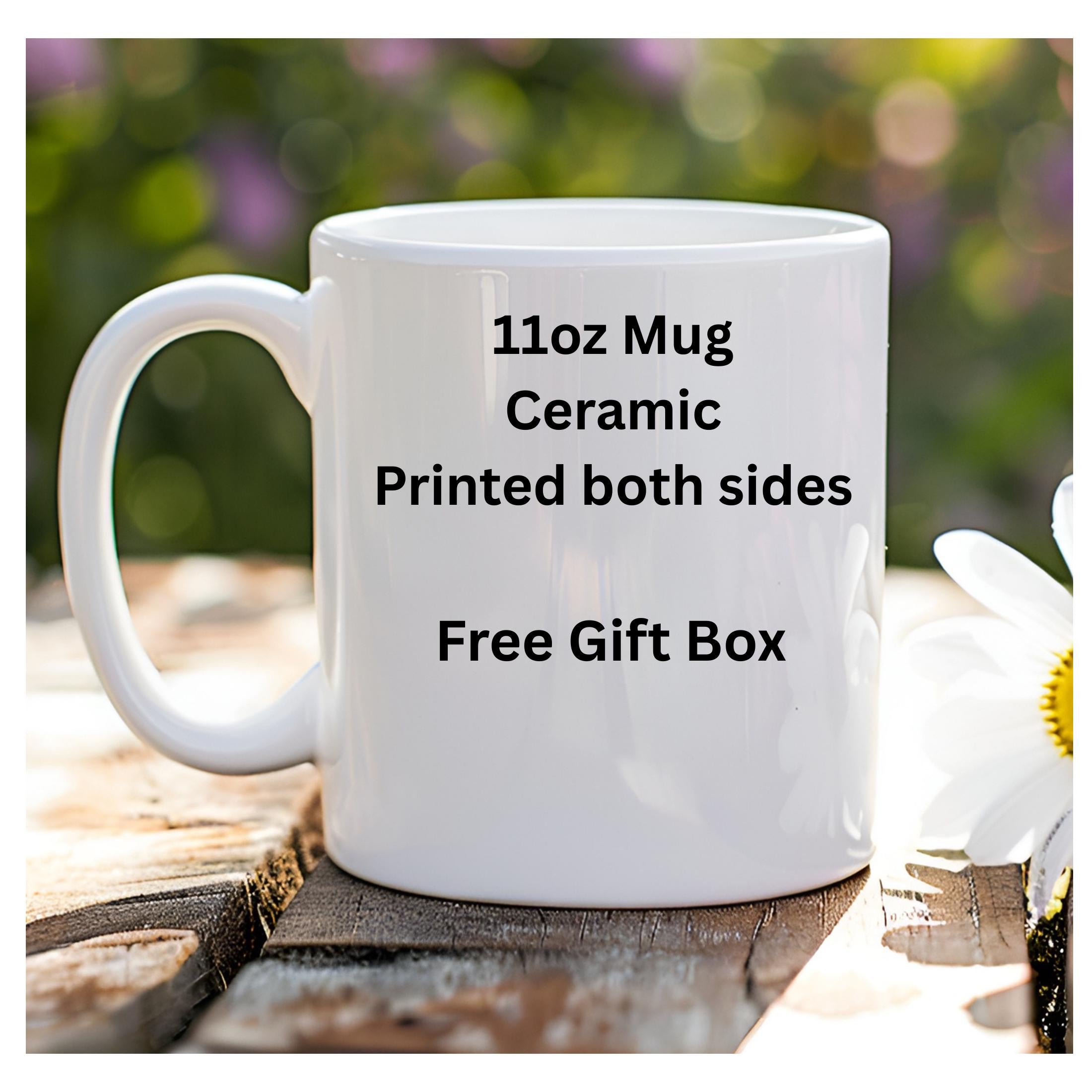 Watercolour Horse Mug: Ceramic Coffee Cup, Equestrian Design