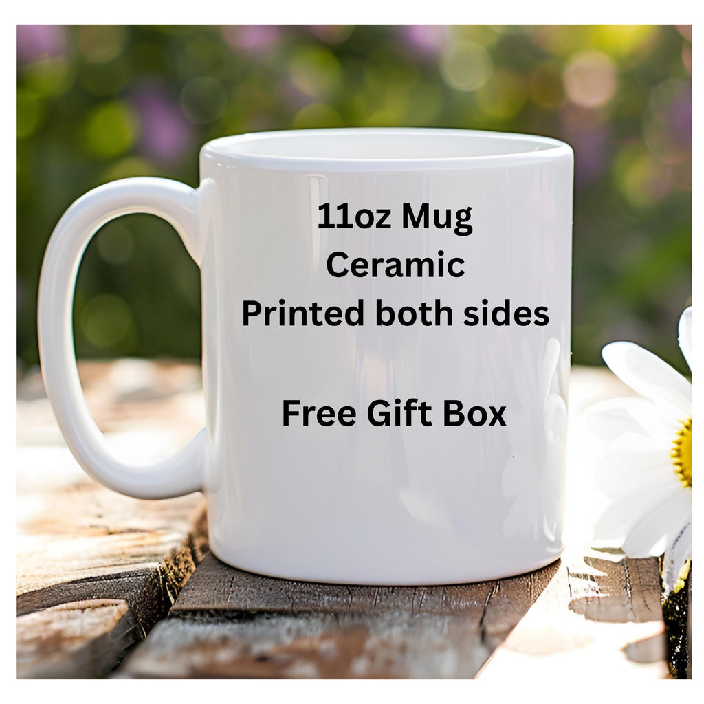 Watercolour Horse Design Coffee Mug: 11oz Ceramic Mug