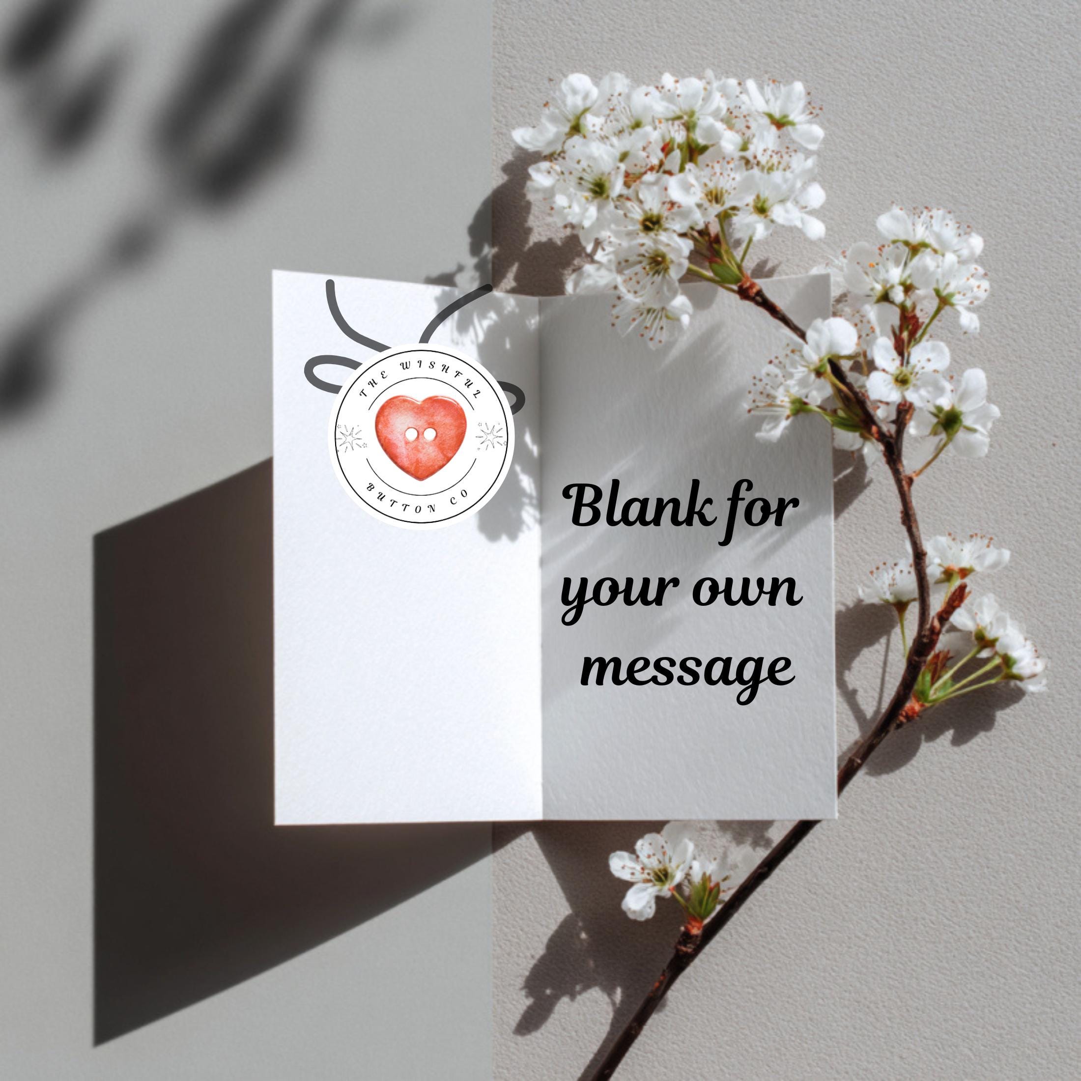 Thinking Of you Wish Bracelet – A Gentle Keepsake. Greetings Card