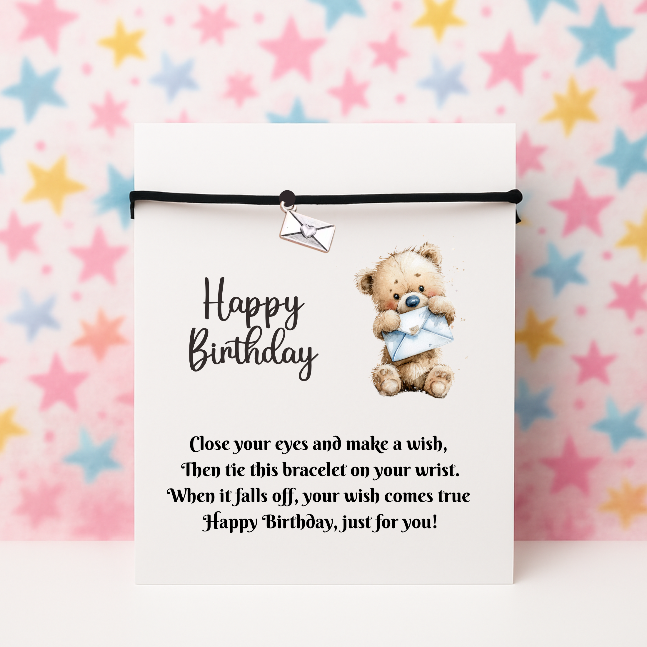 Birthday Envelope Wish Bracelet Gift Card With Envelope